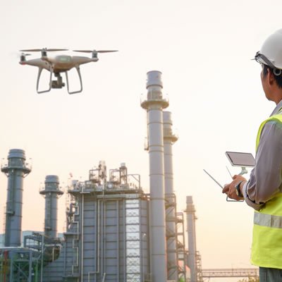 Áreas de Aplicación con Drones 3 aplicaciones industrial 400